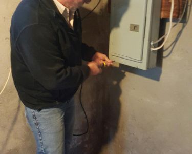 Home inspection photo from American Patriot Home Inspections